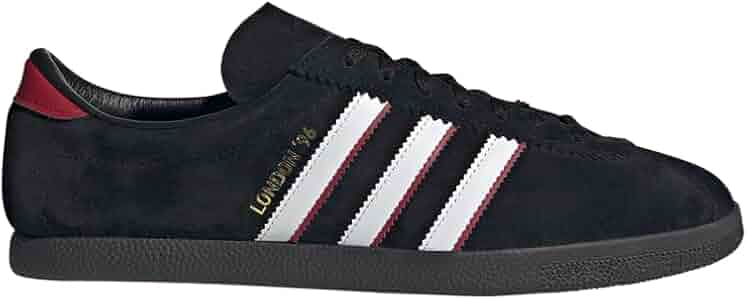 靴 adidas London 96 Amazon.com | adidas Mens London 96 Lace Up Sneakers Shoes